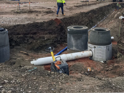 Chantier travaux publics